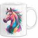 Pferd Tier Liebhaber Tasse Becher Geschenk Lustige Geschenkidee Spruch Weiß Trendation