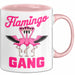 Flamingo Tier Tasse Geschenk Lustige Geschenkidee Spruch Flamingo Gang Rosa Trendation
