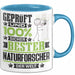 Naturforscher Geschenk Lustiger Spruch für Naturforscher Geschenkidee Bester Naturforscher Der Welt Blau Trendation