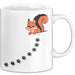 Eichhörnchen Tierliebhaber Tasse Geschenk Lustige Geschenkidee Spruch Weiß Trendation