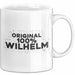 Wilhelm Tasse Original 100% Wilhelm Geschenk Weiß Trendation