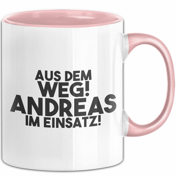 Andreas Tasse Aus Dem Weg! Andreas Im Einsatz! Geschenk