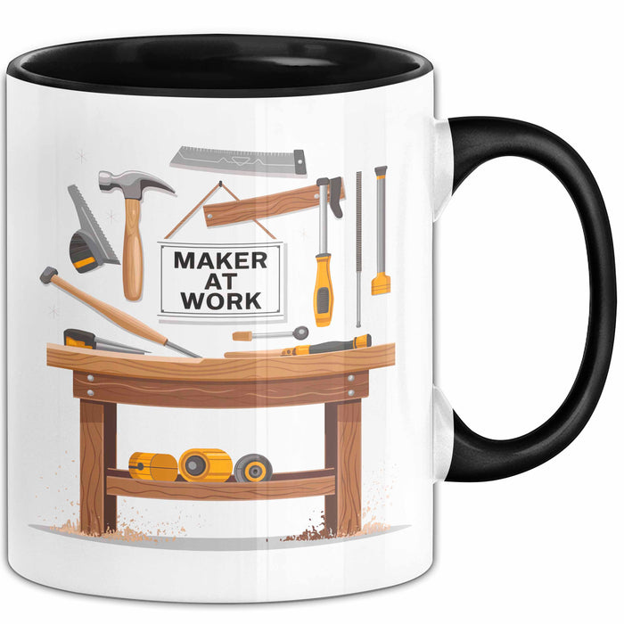 Handwerker Tasse Geschenk Lustige Geschenkidee Spruch Für Macher Trendation