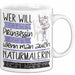 Naturmalerin Tasse Geschenk Spruch Wer Will Schon Prinzessin Sein Wenn Man Auch Naturmalerin Sein Kann Weiß Trendation