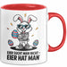 Ostern Tasse Geschenkidee Du Suchst Keine Eier Feiertagswitz Rot Trendation