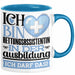 Rettungsassistentin Ausbildung Start Geschenk Tasse Ich Bin Rettungsassistentin In Der Ausbildung Ich Darf Das Kaffee-Becher Geschenkidee Blau Trendation