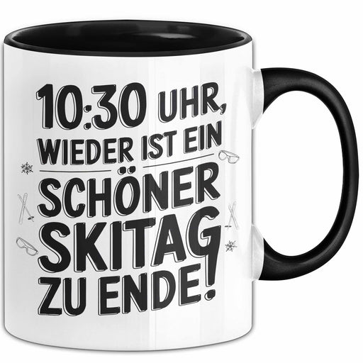 Skifahren Tasse Geschenk Wieder ein schöner Skitag Skifahrer Trendation