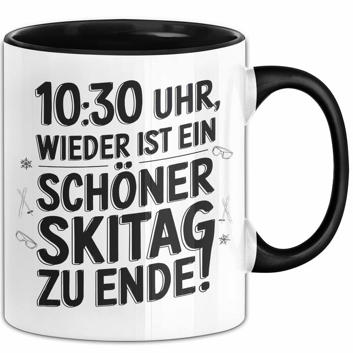 Skifahren Tasse Geschenk Wieder ein schöner Skitag Skifahrer Trendation