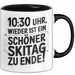 Skifahren Tasse Geschenk Wieder ein schöner Skitag Skifahrer Trendation