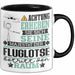 Fluglotse Geschenk Tasse Lustiger Spruch Erheben Sie Sich Der Fluglotse Betritt den Raum Schwarz Trendation
