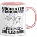 Orchestermusiker Tasse Geschenk für Orchestermusiker Der Mann Der Alles Kann Geschenkidee zum Geburtstag Rosa Trendation