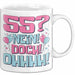 55er Geburtstag Geschenk Männer Frauen 55 Nein Doch Ohhhh Lustiger Spruch Geschenkidee Kaffee-Becher Weiß Trendation
