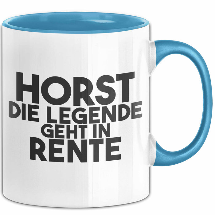 Horst Tasse Horst – Die Legende Geht In Rente Geschenk