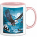 Adler Vogel Tasse Geschenk Lustige Geschenkidee Spruch Rosa Trendation
