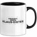 Klaus-Dieter Tasse Original 100% Klaus-Dieter Geschenk Schwarz Trendation