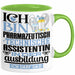 Pharmazeutisch-technische Assistentin Ausbildung Start Geschenk Tasse Ich Bin Pharmazeutisch-technische Assistentin In Der Ausbildung Ich Darf Das Kaffee-Becher Geschenkidee Grün Trendation