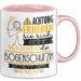 Bogenschützin Tasse Geschenk Lustiger Spruch Bitte Erheben Sie Sich Seine Majestät Die Bogenschützin Betritt Den Raum Rosa Trendation