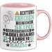 Paddelboard-Lehrer Geschenk Tasse Lustiger Spruch Erheben Sie Sich Der Paddelboard-Lehrer Betritt den Raum Rosa Trendation