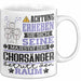 Chorsänger Geschenk Tasse Lustiger Spruch Erheben Sie Sich Der Chorsänger Betritt den Raum Weiß Trendation