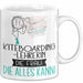 Kiteboarding-Lehrerin Geschenk Tasse Becher Die Frau Die Allen Kann Geschenkidee für eine Kiteboarding-Lehrerin Lustig Weiß Trendation