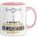 Gewichtheber Geschenk Tasse So Gut Kann Nur Ein Gewichtheber Aussehen Geschenkidee Kaffee-Becher Rosa Trendation