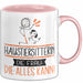 Haustiersitterin Geschenk Tasse Becher Die Frau Die Allen Kann Geschenkidee für eine Haustiersitterin Lustig Rosa Trendation