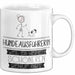 Hundeausführerin Weil Es Keinen Schöneren Beruf Gibt Tasse Geschenk für Eine Hundeausführerin Lustig Weiß Trendation