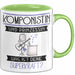 Komponistin Und Prinzessin Tasse Geschenk Für Eine Komponistin Geburtstag Was Ist Deine Superkraft Grün Trendation