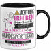 Hundesportlerin Tasse Geschenk Lustiger Spruch Bitte Erheben Sie Sich Seine Majestät Die Hundesportlerin Betritt Den Raum Schwarz Trendation