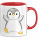 Lustige Pinguin Tasse Geschenk Pinguin-Liebhaber Rot Trendation