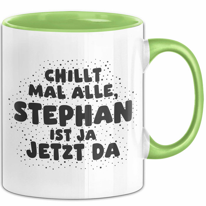 Stephan Tasse Chillt Mal Alle, Stephan Ist Ja Jetzt Da Geschenk
