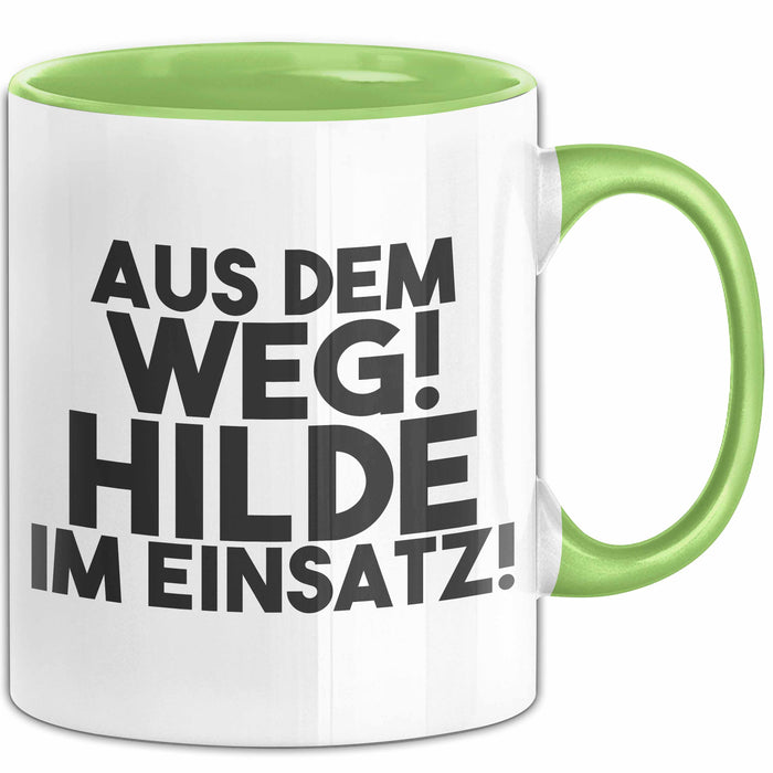 Hilde Tasse Aus Dem Weg! Hilde Im Einsatz! Geschenk