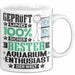Aquarium-Enthusiast Geschenk Lustiger Spruch für Aquarium-Enthusiast Geschenkidee Bester Aquarium-Enthusiast Der Welt Weiß Trendation
