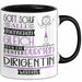 Dirigentin Geschenk Becher Tasse Gott Schuf Alle Menschen Gleich Nur Die Besten Durfeten Dirigentin Werden Geschenkidee Lustig Trendation