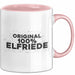 Elfriede Tasse Original 100% Elfriede Geschenk Rosa Trendation
