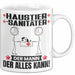 Haustiersanitäter Tasse Geschenk für Haustiersanitäter Der Mann Der Alles Kann Geschenkidee zum Geburtstag Weiß Trendation