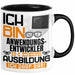 Anwendungsentwickler Ausbildung Tasse Geschenk Ich Bin Anwendungsentwickler In Der Ausbildung Ich Darf Das Geschenkidee Spruch Schwarz Trendation