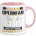 Opernfan Tasse Geschenk für Opernfan Geburtstag Lustiger Spruch Kaffee-Becher Was Ist Deine Superkraft Rosa Trendation