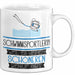 Schwimmsportlerin Weil Es Keinen Schöneren Beruf Gibt Tasse Geschenk für Eine Schwimmsportlerin Lustig Weiß Trendation