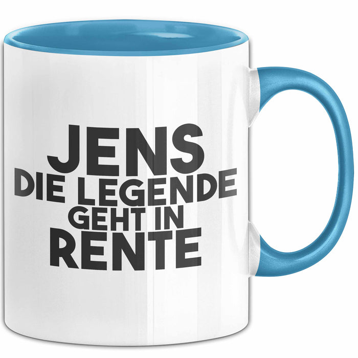Jens Tasse Jens – Die Legende Geht In Rente Geschenk