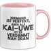 Kai-Uwe Tasse Niemand Ist Perfekt, Kai-Uwe Ist Nah Dran Geschenk Rosa Trendation