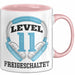 11. Geburtstag Gamer Tasse Geschenk Level 11 Freigeschaltet Rosa Trendation