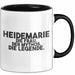 Heidemarie Tasse Heidemarie – Die Frau. Der Mythos. Die Legende. Geschenk Schwarz Trendation