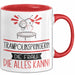 Trampolinspringerin Geschenk Tasse Becher Die Frau Die Allen Kann Geschenkidee für eine Trampolinspringerin Lustig Rot Trendation