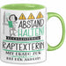 Raptexterin Tasse Geschenk Lustig Abstand Halten Hochleistungs-Raptexterin Mit Drang Zur Perfektion Bei Der Arbeit Grün Trendation