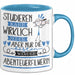 Abenteuerfilmerin Tasse Lustiges Geschenk Studieren Kann Wirklich Jeder Nur Die Besten Werden Abenteuerfilmerin Blau Trendation