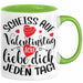 Valentinstag Tasse Geschenk für Ihn Sie Männer Für Paare Freundin Geschenkidee Kaffee-Becher Liebe Ich Liebe dich Jeden Tag Grün Trendation