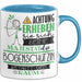 Bogenschützin Tasse Geschenk Lustiger Spruch Bitte Erheben Sie Sich Seine Majestät Die Bogenschützin Betritt Den Raum Blau Trendation