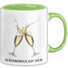 Schüler Abschluss Tasse Geschenk Lustige Geschenkidee Spruch Glückwunsch Auf Dich Grün Trendation