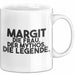 Margit Tasse Margit – Die Frau. Der Mythos. Die Legende. Geschenk Weiß Trendation
